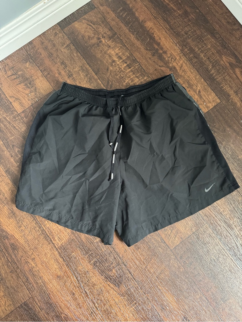 Nike Women’s Black Athletic Training Shorts with Drawstring